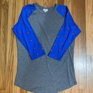 Polka dots! EUC Medium LuLaRoe Randy